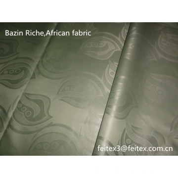 2014 gute afrikanische Kleidungsstück Stoff Shadda Damast Jacquard Kaffee Farbe Bazin Riche Promotion Textilien Verkauf neue Ankunft Polyster